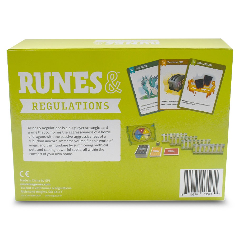 Runes and Regulations